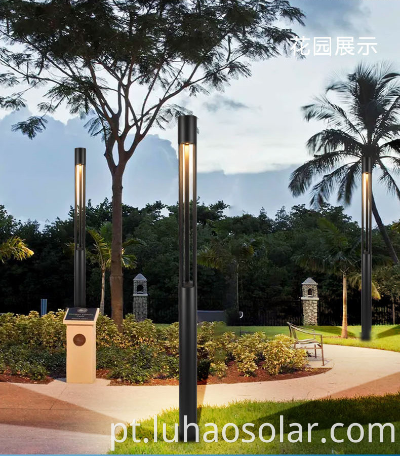 Post Pillar Lamp Led Solar Garden Light